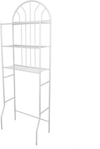 Over The Toilet Storage, 3-Tier Bathroom Organizer Over Toilet Rack, Bathroom Space Saver Shelving Furniture Behind Toilet Storage