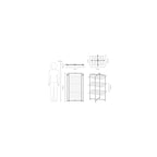 Brabantia HangOn Tower Clothes Drying Rack with Wheels | 76ft (23m) | Matt Black | Tall 3-Tier Indoor Clothes Airer with Adjustable Shelves for Towels, Folds Flat to Save Space | Fits 2+ Full Loads