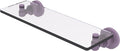 Allied Brass Washington Square Collection Glass Vanity Shelf with Beveled Edges