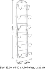 Towel Racks for Bathroom Wall Mounted Metal Wine Rack Towel Shelf Towel Holder for Bath White