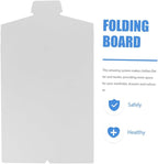 50pcs Cardboard Shirt Insert Board T-Shirt Paper Liner Folding Paperboard Laundry Organizer