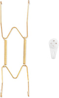 Bilillo Plate Hangers for The Wall, Suitable for 8-10 inch Decorative Plate, Stainless Steel Invisible Heavy Duty Wire Plate Holder with Wall Hooks, Plate Hangers for Displaying Plates
