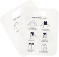 2pcs Shirt Folding Board Clothes Folder Pp Laundry Folding Tool for Home Use Purple
