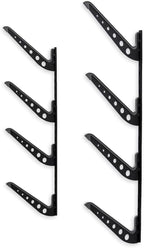 StoreYourBoard Beach Chair and Umbrella Wall Storage Rack, Metal Adjustable 4 Level Beach Gear Hanger, Garage and Home Organizer, Heavy Duty Beach Chair Rack Holds up to 100 lbs