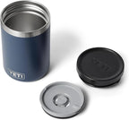 YETI Rambler 16 oz Food Jar, Vacuum Insulated, Stainless Steel, With Airtight Lid, Navy