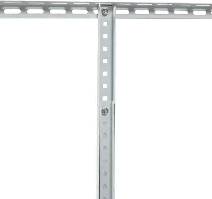2x8FT Overhead Garage Storage Rack, Adjustable Ceiling Mounted Heavy Duty Metal Organization System, 22-40 Inch Height Dropdown, 450lbs Capacity, White