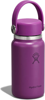 Hydro Flask Micro Bottle - Insulated Mini Leak Proof Flask for Purse or Pocket in 6.7 Oz Supernova Purple