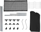 Laundry Sorter with 3 Bags Black Steel Frame, Heavy-Duty Rolling Cart with Removable Sorting Bags and Casters for Easy Transport and Organization in Laundry Room or Closet
