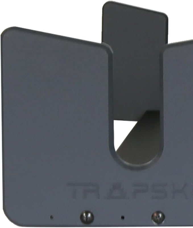TRAPSKI Traveler Rack for Dual/Double Ski Travel Bags | Rack Insert is for Skis Only | Marine Grade HDPE Plastic | Premium Strap Included | 3 Year Warranty | Made in the USA