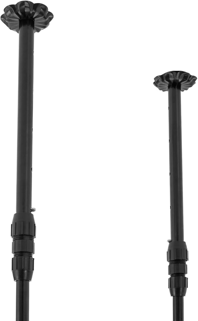 Industrial Wine Rack Ceiling Mounted, 110 lbs Heavy Duty, Adjustable Height, Holds 27 Glasses, Vintage Iron Floating Shelf for Kitchen, Bar, Restaurant (Black)