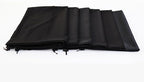 Extra Large Laundry Bag 6 Pack, Travel Laundry Bags with Drawstring Closure, 30"x40", for college, dorm and apartment dwellers (6Pcs Black)