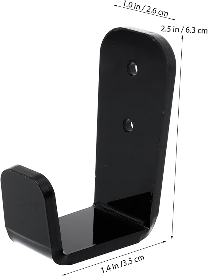 Garage Ski Storage Rack 2 Sets Wall Mount for Hockey Stick and Trekking Poles