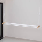 Ceiling Mounted Drying Racks for Laundry-Space-Saving Ceiling Clothes Drying Rack-Pulley Drying Rack-Wood, Metal, Ceiling Clothing Rack-Ceiling Mount Drying Rack-Clothes Drying Rack Ceiling Mounted