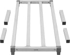 VEVOR Aluminum Dunnage Rack, 48” x 20” Commercial Food Floor Rack, 12” Off the Floor, 1000 lbs Capacity All-Welded Aluminum Storage Rack, for Storage in Restaurants, Kitchens, Garages and Vehicles