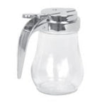 Thunder Group GLTWSY014 Syrup Dispenser with Cast Zinc Top, 14-Ounce, Pack of 2