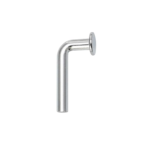 QWORK Pallet Rack Drop Pin, Heavy Duty J Bolt Safety Universal Pins, Pack of 50, M7x30mm