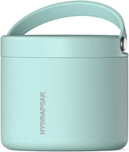 Hydrapeak 18oz Stainless Steel Vacuum Insulated Food Jar for Hot Food and Cold Food, Wide Mouth Leak-Proof Soup Jar for Adults, 10 Hours Hot and 16 Hours Cold (Fresh Mint)