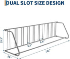 Commercial Grid Bike Rack for 10 Bikes, Single-Side, Heavy Duty Steel Bike Stand Floor, Outdoor Metal Stand Bicycle Parking Rack for Garage, Street, Retail, School, Yard, Bicycle Shop