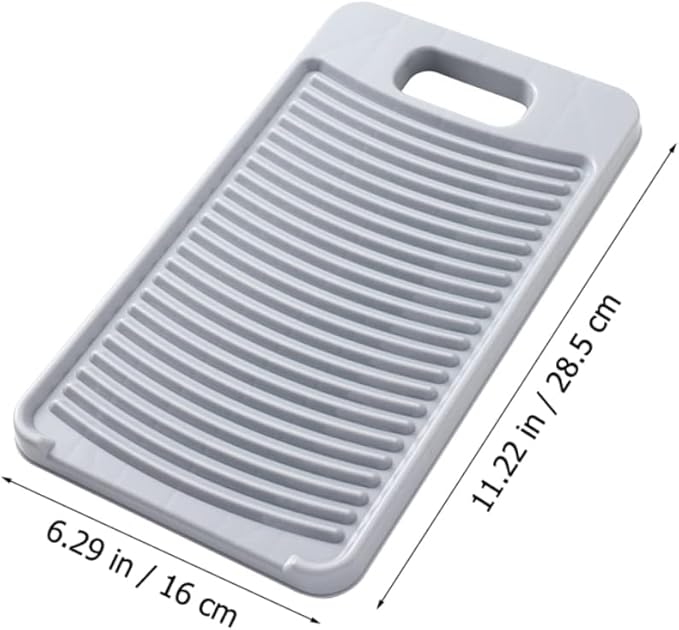 2Pcs Thicken Washboard Scrubbing Board for Household Laundry Durable Washing Board for Hand Washing Clothes and Fabrics Essential Washboards for Laundry Care