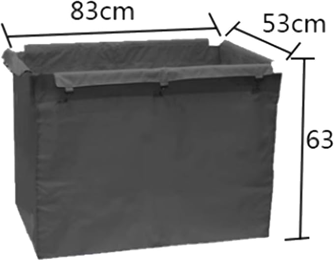 Laundry basket liner, Laundry cart liner bag,400L Rectangular Commercial Cart Replacement Liner Bags, For Rolling Basket, Hotel(A)