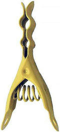 Extreme Clothespins | Slicker Yellow Color | Solid 304 Stainless Steel - 20 Pack | Heavy Duty | Anti-Rust | Laundry Pins | Clothes Pins | Chip Clips | Lifetime Product | No Plastic | Made in Italy