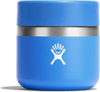 Hydro Flask Food Jar – Insulated Stainless Steel, Snack Travel Container for Hot Food, Lunch, & Soup 8 Oz Cascade Blue