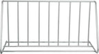 MyGift Large Metal Double-Sided Grid Bike Rack Stand, Freestanding Bicycle Storage Holder for Garage or Outdoor Parking with 6-Bicycle Capacity