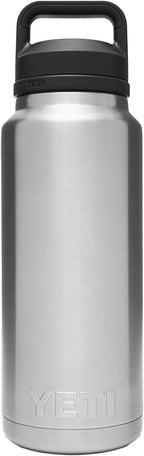 YETI Rambler 36 oz Bottle, Vacuum Insulated, Leakproof, Stainless Steel with Chug Cap | Vacuum Insulated, Leakproof, with Chug Cap