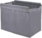 350-400L Large Capacity Commercial Laundry Cart Replacement Bags, Laundry Cart Oxford Cloth Liner Bag, Removable Waterproof Bag(A,77 * 44 * 60cm)