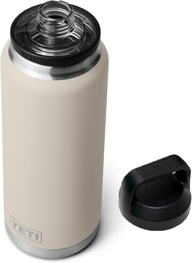 YETI Rambler 36 oz Bottle, Vacuum Insulated, Leakproof, Stainless Steel with Chug Cap | Vacuum Insulated, Leakproof, with Chug Cap