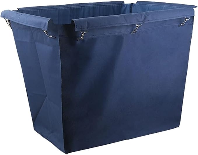Laundry Cart Replacement Liner Bag - Large Capacity Waterproof Oxford Cloth Storage Bag for Rolling Laundry Baskets, Ideal for Laundry, Hotels, and Cleaning