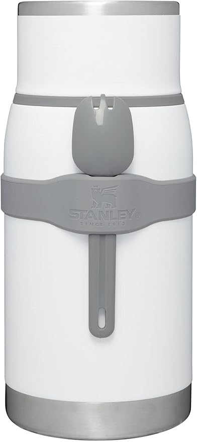 STANLEY Adventure To-Go Food Jar | Vacuum Insulated Food Container | Wide Mouth Screw On Lid | Packable for Travel | Stainless Steel with Leakproof Lid | BPA-Free