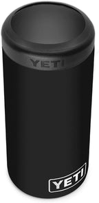 YETI Rambler 12 oz. Colster Slim Can Insulator for the Slim Hard Seltzer Cans, Black (NO CAN INSERT)