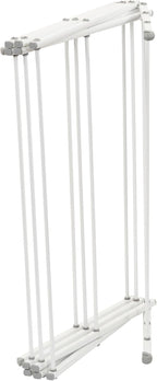 Household Essentials White 5119-1 Indoor Metal Clothes Drying Rack for Laundry
