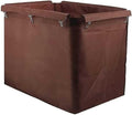 Replacement Liner Bag For Laundry Cart - Removable Liner Bags For Rolling Laundry Basket, Trolley Cloth Bag, For Hotel Room 83 X 53 X 63 Cm(Brown)