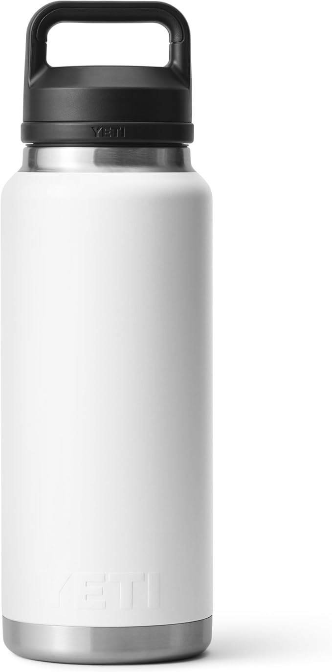 YETI Rambler 36 oz Bottle, Vacuum Insulated, Leakproof, Stainless Steel with Chug Cap | Vacuum Insulated, Leakproof, with Chug Cap