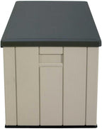 LIFETIME 60254 Heavy-Duty Outdoor Storage Deck Box, 150 Gallon, Desert Sand/Brown