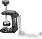 CAMVATE Foldable Wall Hanging Hook for Tool Storage + C Clamp with 1/4" & 3/8" Mounting Points - 3089