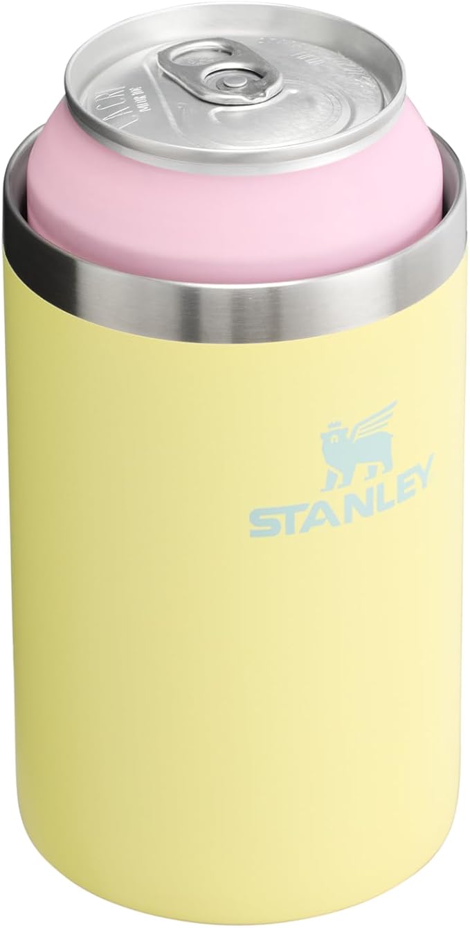 Stanley Everyday Can Cooler Cup | Beer, Seltzers, Soda, and Energy Drinks | Doubles as Tumbler | Insulated Stainless Steel Drink Holder | BPA-Free