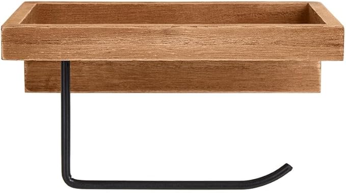 Farmhouse Bathroom Collection - Toilet Tissue Holder Natural