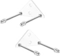 Sturdy Wall Mounted Ski Storage Rack Portable Holder for Organizing and Showcasing Snow Gear in Homes and Resorts Home Ski Organizers