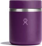 Hydro Flask Food Jar – Insulated Stainless Steel, Snack Travel Container for Hot Food & Soup 28 Oz Beachplum Purple