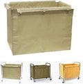 Laundry basket liner, Laundry cart liner bag,400L Rectangular Commercial Cart Replacement Liner Bags, For Rolling Basket, Hotel(B)
