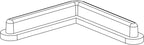 Chia Whalen Post Insert, 24pcs for COSTCO and SAMS Club 5-Shelf Heavy Duty Steel Shelving Unit, Gorilla Rack Replacement Parts, 2 Full Sets of Metal Shelf Connectors