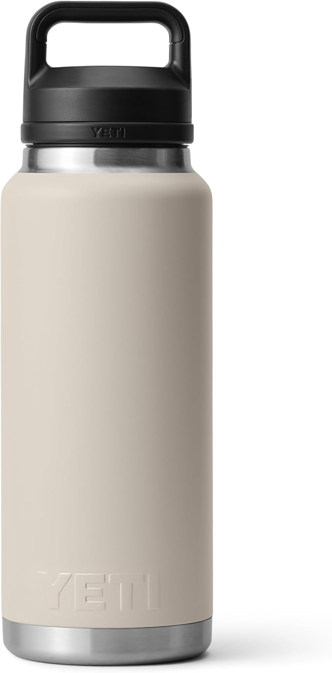 YETI Rambler 36 oz Bottle, Vacuum Insulated, Leakproof, Stainless Steel with Chug Cap | Vacuum Insulated, Leakproof, with Chug Cap