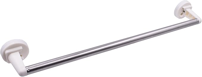 YYST Type-C Magnetic 16" to 38" Towel Bar Holder Rack Hanger for Refrigerator, Kitchen Sink,Oven-for Curtain,Towel,Flag,etc (1, White)