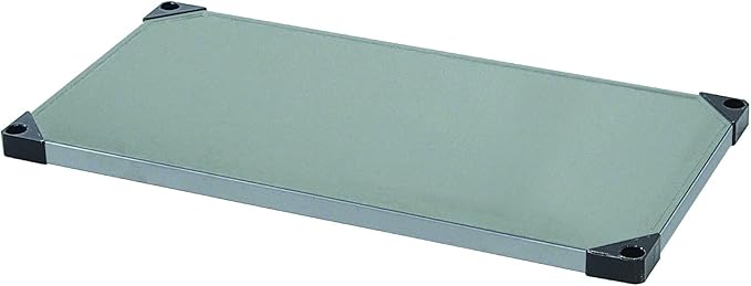Quantum Storage Systems 1842SS Solid Add-On Shelf Stainless Steel 42" W x 18" D