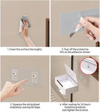 Generic Wall Mounted Toilet Paper Holder with Storage Box, White Metal, Modern Design, 8.07x4.92x3.74 Inches, Self-Adhesive Installation