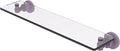 Allied Brass Washington Square Collection Glass Vanity Shelf with Beveled Edges