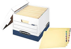 Bankers Box FEL00709 Stor/File Max Lock Storage Box